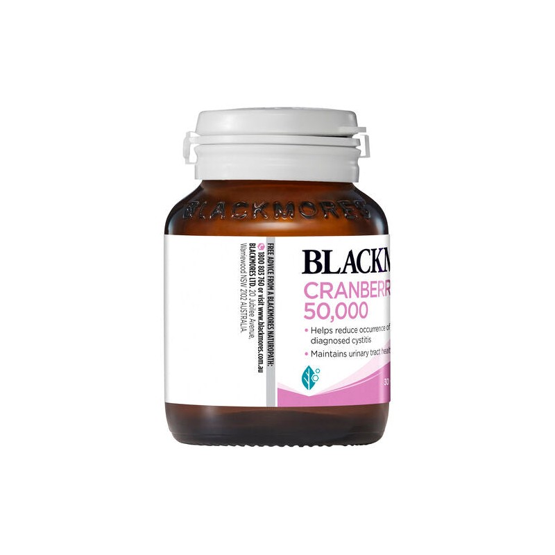 Blackmores Cranberry Forte 50000mg 30 Capsules