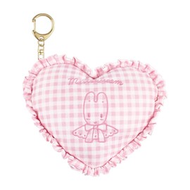 Tees Factory SR-5544498MC Sanrio Characters Heart Cushion Pouch, Maroon Cream, H5.4 x W6.2 x D1.6 inches (136 x 158 x 40 mm)