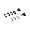 INF Earplugs for Sony WF-1000XM3 / WF-1000XM4 Black 7 Pairs
