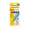 Eberhard Faber 551008 - Fibre-Tip Pens in Cardboard Case, 5