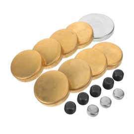 Parliky Durable Brass Expansion Plug Replacement for Optimizes Engine Cooling Prevents Coolant Leaks Enhances Longevity