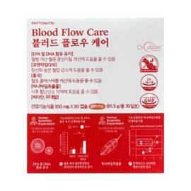 Phyto-Nutri Blood Flow Care 1 box 90 capsules, 1 unit, 90 tablets / 파이토뉴트리 블러드 플로우케어 1박스 90캡슐, 1개, 90정