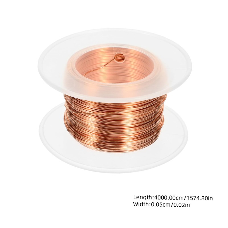 LALAFINA 1 Roll Soft Copper Wire Feet Pure for Jewelry