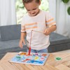 Melissa & Doug Magnetic Wooden Fishing Game and Puzzle With