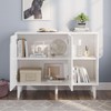 Panana Kitchen Buffet Cabinet Storage Sideboard with 2 Doors 2