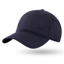 TOP-EX 100% Organic Cotton Baseball Caps for Men Sun Golf Summer Fitted Dad Snapback Cooling Caps Big Head Navy Blue X-Large XX-Large XL XXL