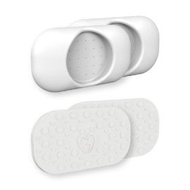 Perma Child Safety Baby Gate Wall Protector, Protect Walls and Doorways, Use with Pressure Mounted Baby and Dog Gates, 4 Pack