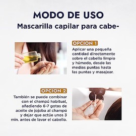 HEBBE | Aceite De Jojoba 250 ml | Orgánico Prensado En Frío Para Cabello Y Piel | Hidratante Facial Para Piel Mixta Y Grasa | Regula Sebo Fortalece Ca
