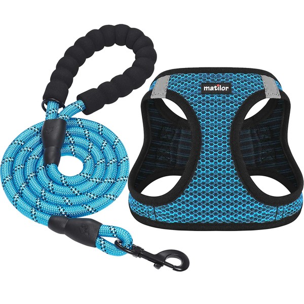 matilor Dog Harness Step-in Breathable Puppy Cat Dog Vest Harnesses