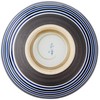 Rice Bowl Fashionable 有田焼 Black Winding Line Extra Large Bowl