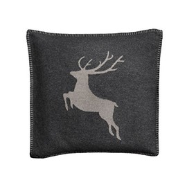 David Fussenegger 8709 Cushion Cover Sylt Deer 50 x 50 cm 50 x 50 cm grey
