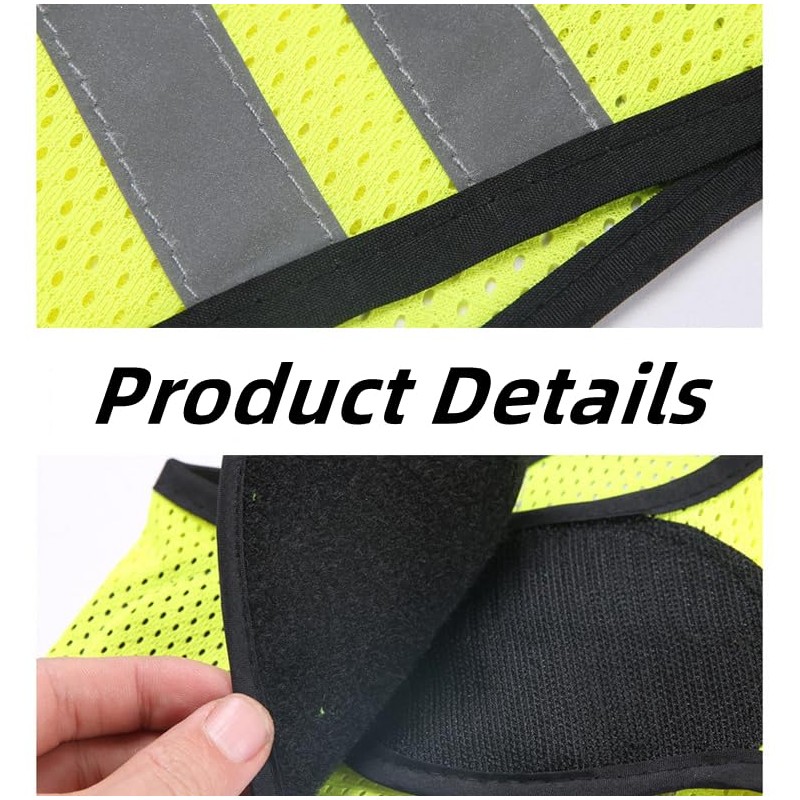 AzulLanse Reflective Running Vest, Breathable Sports Vest, Pack of 2,