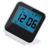 Portable Foldable Tabletop Travel Digital Alarm Clock with Temperature Calendar