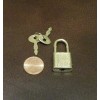 H.T.C. Lot of 3 - Mini BRASS Locks w/ Keys