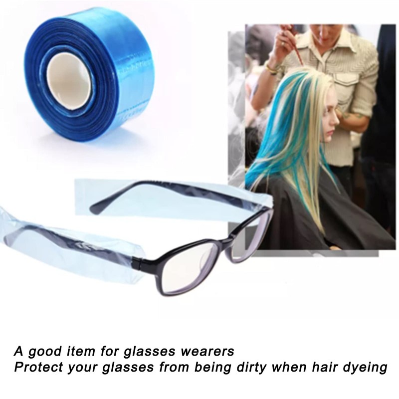 Glasses Legs Cover, Non‑toxic Disposable Eyeglass Sleeves Harmless One‑time Use