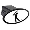 GRAPHICS & MORE Golf Golfing Golfer Sign Symbol Oval Tow