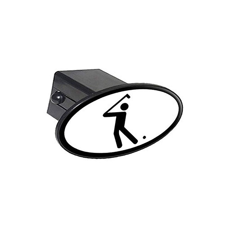 GRAPHICS & MORE Golf Golfing Golfer Sign Symbol Oval Tow