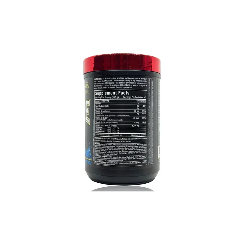 Bcaa Aminocore 30 Servicios Blue Raspberry Allmax