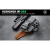 WARRIORLAND IWB Kydex Leather Holsters For Glock 17/19/26/44/45(GEN 1-5)&G23/32(GEN 1-4)