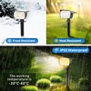 Tadyreal Solar Spot Lights Outdoor 6 Pack, [46 LED/3 Modes]