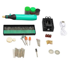 Electric Grinding Pen Rechargeable Cordless Grinder 5 Gears Speed Regulation Rotary Tool for Jadestone Polishing