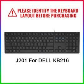 WYGCH Silicone Keyboard Cover for Dell KM636 Wireless Keyboard and KB216 Wired/for Dell Optiplex 5250 3050 3240 5460 7450 7050/Inspiron AIO 3475/3670/3477 All-in one Desktop Keyboard Skin-Cup Cat