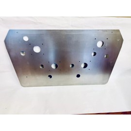 Atari Gauntlet and Gauntlet 2 arcade  control panel metal panel laser cut repro