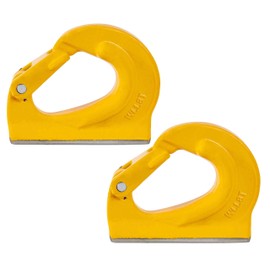 Mytee Products 8 Ton Weld on Anchor Hook G80 Wrecker Tow Truck Rotator Rollback 17600 Load Limit (2 Pack)