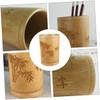 MAGICLULU Bamboo Pen Holder Creative Chinese Design Versatile Ink Brush