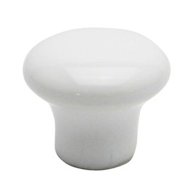 WAKI Ceramic Knob White 25 mm TW – 213