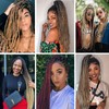 Alrence Pre Stretched Braiding Hair Long Braid 30 Inch 8