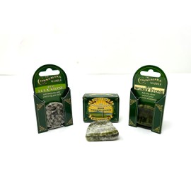 JC Walsh and Sons Exclusively Irish Connemara Set of 3 Marble Lucky Stones Pocket Item Wishing Health Hapiness Love Housewarming Gift Souvenir