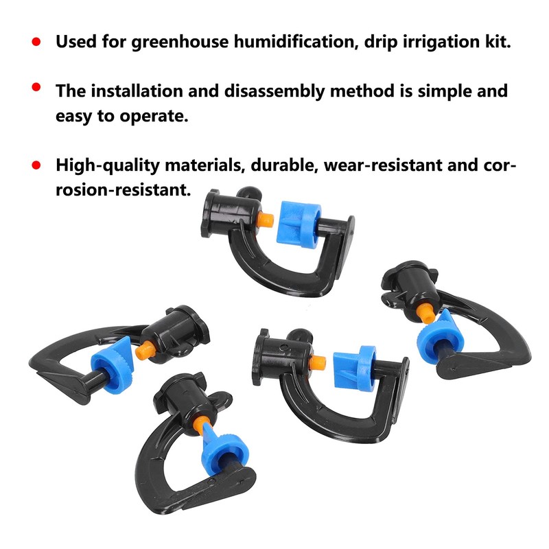 OUKENS Sprinkler Heads, 30-Piece ABS Material G Type 180 Degree