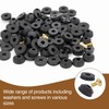 96 PCS Faucet Washer Assortment Kit, Outdoor Faucet Repair Kit