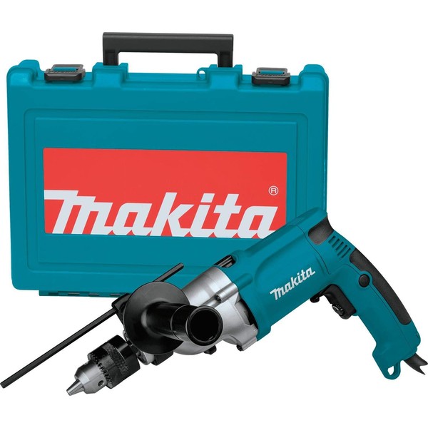 Makita HP2050-R 6.6 Amp 3/4 in. Hammer Drill with Case (Renewed)
