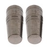 POPETPOP Metal umbrella tip cover: 2 pieces 9 mm umbrella