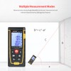 SNDWAY Handheld Digital Laser Distance Meter Portable Mini Range Finder