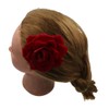 3Pcs Rose Flower Hair Clips, Sweet Rose Hair Barrettes Floral