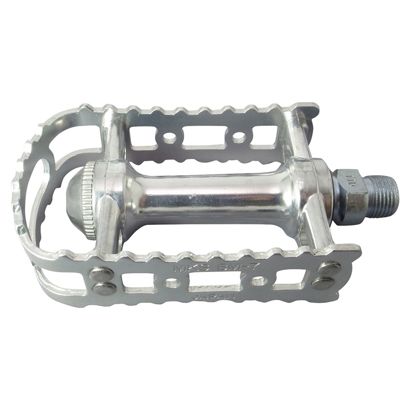 MKS BM-7 Silver Road Pedals, Metallic, One Size