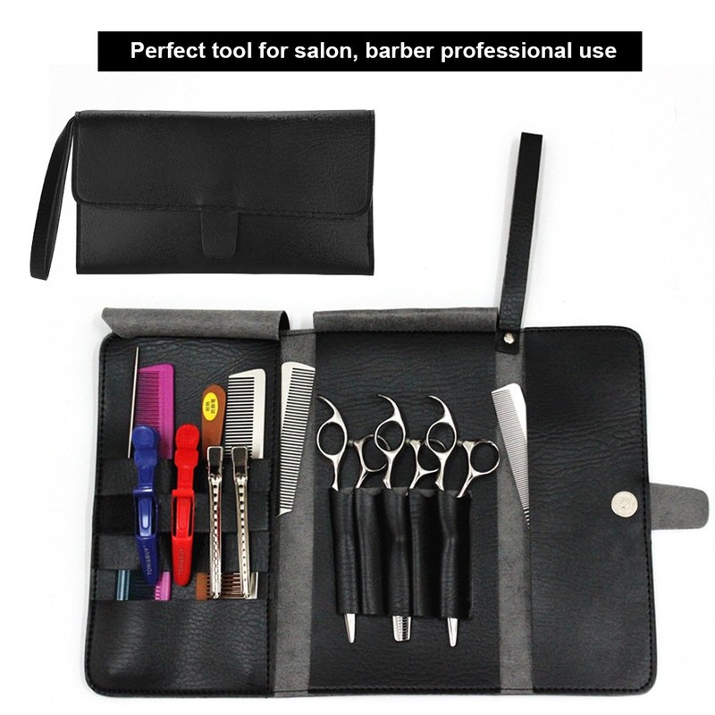 Professional Portable Multi-functional Hairdressing Tools Scissors Comb Storage Case Package