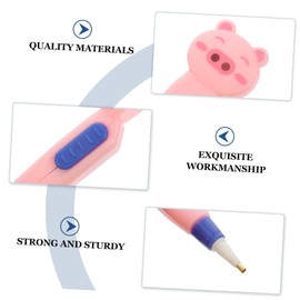 CORHAD 1set Rhinestone Drill Pen with Interchangeable Tips Ergonomic Design for Nail Art Comfortable and Multi-Functional Pointing Tool