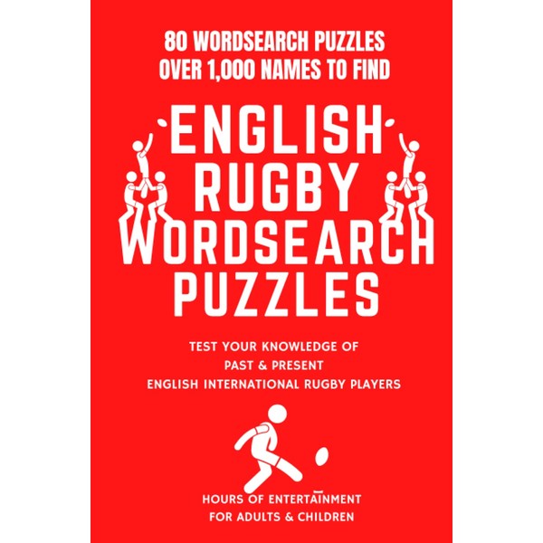 80 England Rugby Word Search Puzzles - International Team Edition: