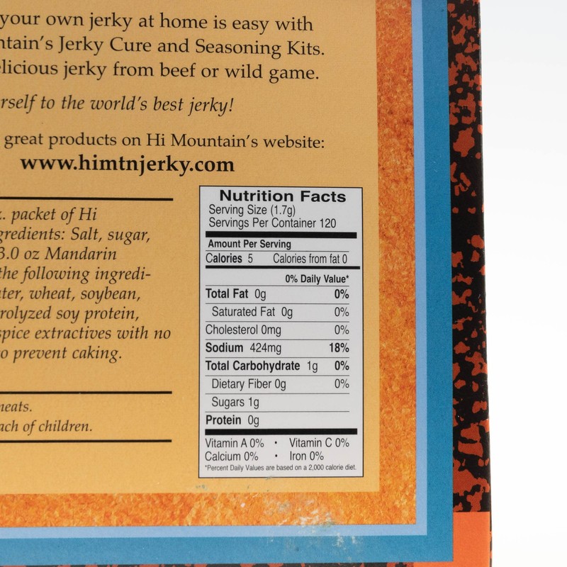 Hi Mountain Jerky Seasoning and Cure Kit | MANDARIN TERIYAKI