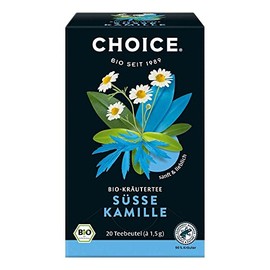 Choice Süsse Kamille, Kräutertee, 20 Beutel, 30g