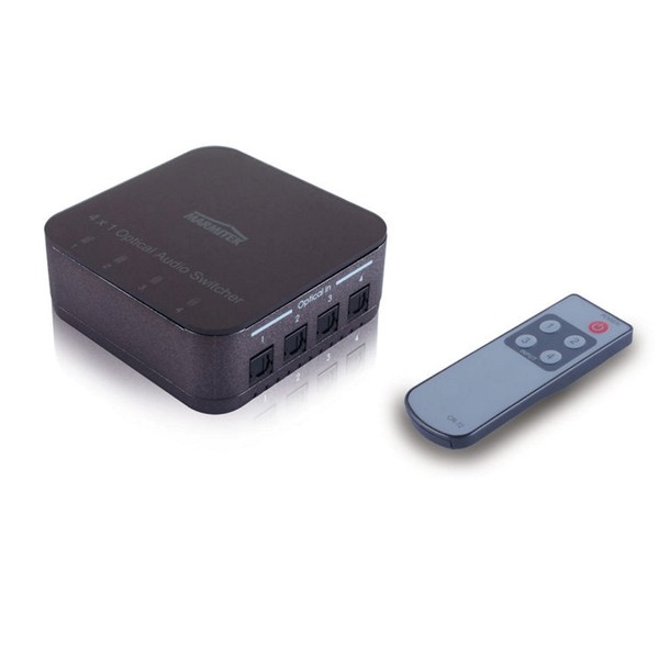 Marmitek Connect Ts41 Toslink Digital Audio Switch with Remote Control/4