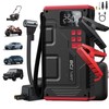 【5-in-1】6000A BCJ Portable Car Battery Jump Starter with Air Compressor(10L
