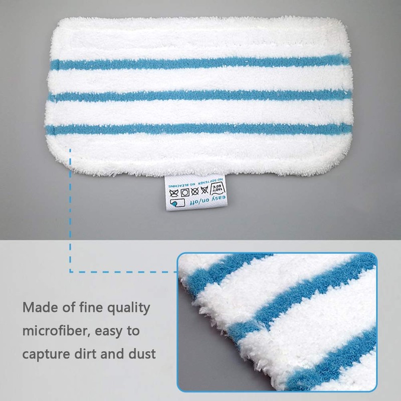 3 Pack Mop Pads Replacement for Black + Decker Steam