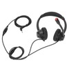 2.5mm Business Headset Binaural Corded Headset with HD Mic for