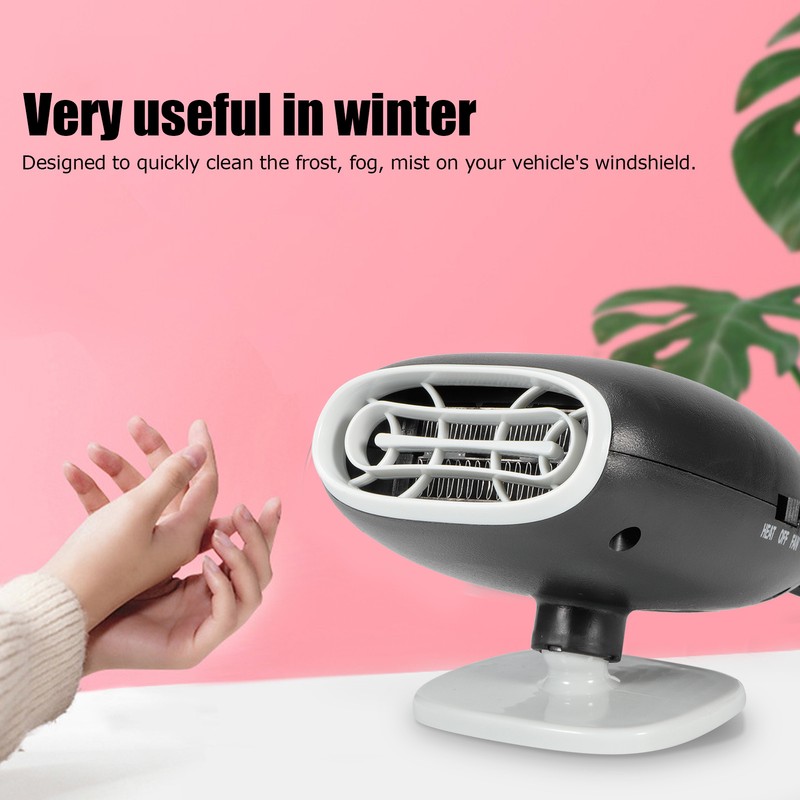 12V Portable Auto Car Heater Heating Defroster Fan Heater Windshield