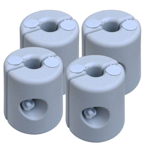 ABCCANOPY Heavy Duty Drum Weights Fill with Water or Sand, 70 LB